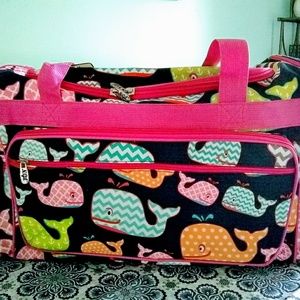 Large Whale Beach Duffel